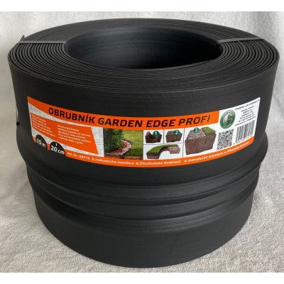 Grate Garden Edge Profi 15 m černý 1 ks – HobbyKompas.cz