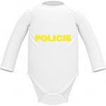 Dětské body dlouhý rukáv BIO Policie – Zboží Mobilmania