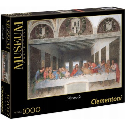 Clementoni Leonardo da Vinci Poslední večeře Last Supper 1000 dílků