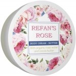 Refan Refan's Rose Tělové krémové máslo s organickou růžovou vodou 200 ml – Hledejceny.cz
