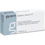 Sanova Suppositoria glycerini Glycerínové čípky 1 g 5 ks – Hledejceny.cz