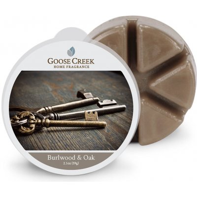 Goose Creek Candle vonný vosk Burlwood & Oak 59 g – Zboží Dáma
