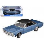 MaistoPontiac GTO 1965 barva modrá 1:18 – Zboží Mobilmania