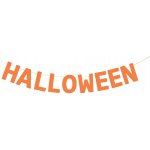 Banner Halloween oranžový – Zboží Dáma