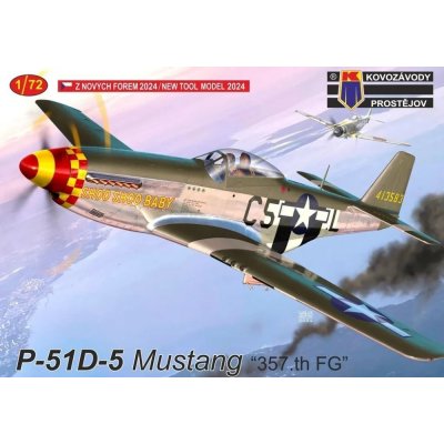 Kovozávody Prostějov P 51D 5 Mustang '357th FG' 3x camo 1:72 – Hledejceny.cz