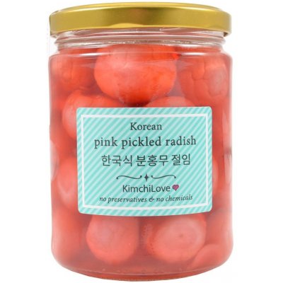 KimchiLove Nakládaná červená ředkvička 480 g – Hledejceny.cz