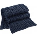 Beechfield pletená šála Melange námořní – Zboží Dáma