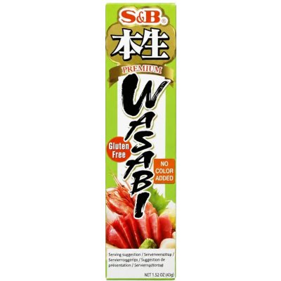 S & B Wasabi pasta premium 43 g – Zboží Dáma