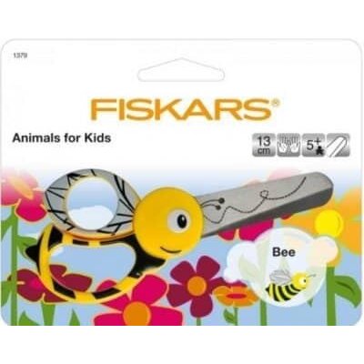 FISKARS Nůžky dětské Animals Včela Fiskars 1003747 – Zboží Mobilmania