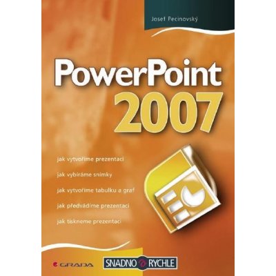 Pecinovský Josef - PowerPoint 2007 -- snadno a rychle – Zboží Mobilmania