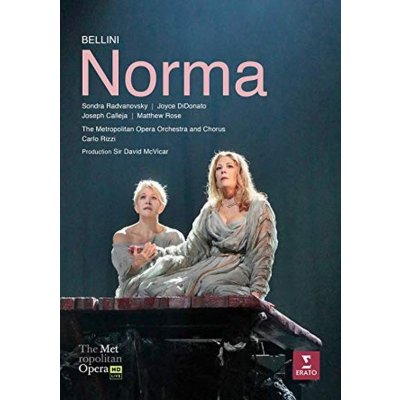 DIDONATO/RADVANOVSKY/CALLEJA/METROP - BELLINI - NORMA - MET LIVE RECORDING DVD