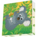DIAMOND DOTZ DOTZIES Diamantové malování Koala DBX022 22 x 22 cm – Hledejceny.cz