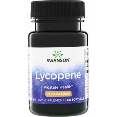 Swanson Lycopene 20 mg 60 ks gelové tablety – Hledejceny.cz