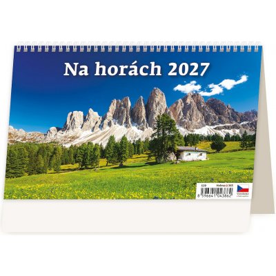 Stolní Na horách 14denní 2027 – Zboží Dáma