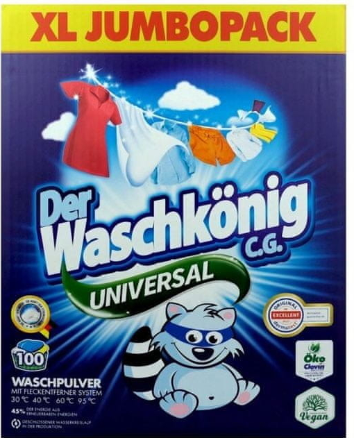 Waschkönig Universal prášek 6 kg 100 PD