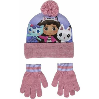 sada čepice + rukavice Gábinčin kouzelný domeček – Sleviste.cz