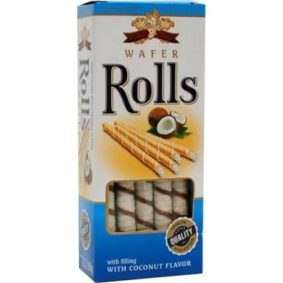Cookiesland wafer rolls coconut 160 g – Zboží Dáma