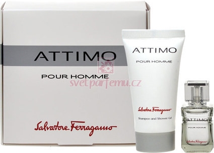 Salvatore Ferragamo Attimo EDT 5 ml + 30 ml sprchový gel dárková sada