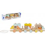 Bigjigs Osobní vlak + 2 koleje – Zboží Dáma