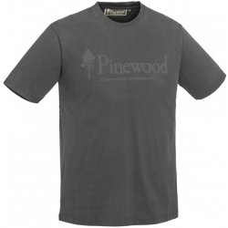 Tričko Pinewood Outdoor Life antracitová