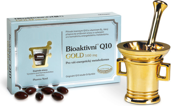 Pharma Nord Bioaktivní Q10 Gold 100 mg 60 kapslí