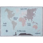 Lorena Canals Vintage Map modrá – Sleviste.cz
