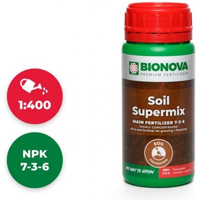 Bio Nova BioNova Soil Supermix 250 ml – Zboží Mobilmania