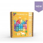 Connetix Glitter Castle se třpytkami 48 ks – Zboží Dáma