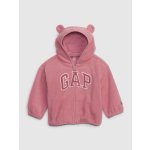 Gap Baby mikina Pro Fleece Růžová – Zboží Dáma