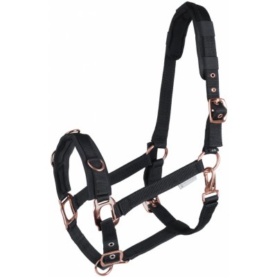 Waldhausen Lonžovací ohlávka Rosé Černá – Zboží Dáma