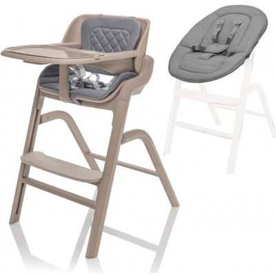 ZOPA Set židlička Inspira + novorozenecký set Cookie Beige – Zboží Dáma