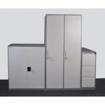 Enprag Kancelářská sestava AC02A_HDG-S02_HDK-A03 – Zboží Dáma