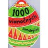 Kniha 1000 vianočných samolepiek