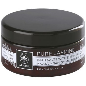 Apivita Pure Jasmine sůl do koupele s esenciálními oleji 250 g