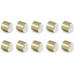 KROUŽKY NA UBROUSKY papírové zlaté 2,5cm 10ks – Zbozi.Blesk.cz