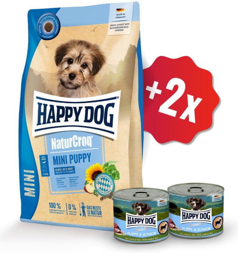 Happy Dog NaturCroq Mini Puppy 4 kg