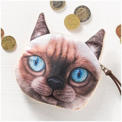 3D peněženka kočka typ 1