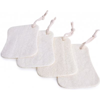 Dedra LUFA houbička na nádobí, přírodní a kompostovatelná 4 ks – Zboží Mobilmania