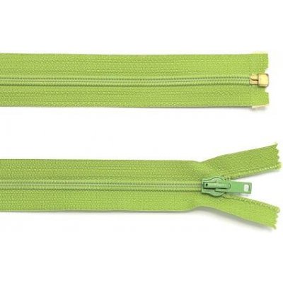 Zip spirálový dělitelný No 6 délka 60 cm barva 8 světle zelená – Hledejceny.cz