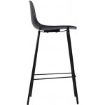 Unique Furniture Whitby 92,5 cm černá plastová – Sleviste.cz