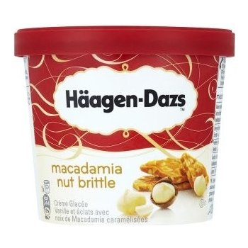 Häagen-Dazs Vanilkový mražený krém smetanový s karamelizovanými makadamovými ořechy 100ml