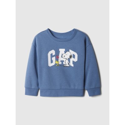 Gap Baby mikina & Peanuts Snoopy Modrá – Zboží Dáma