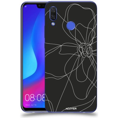 Pouzdro ACOVER Huawei Nova 3i s motivem Line Flower I