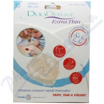 Duoderm Extra thin 10 x 10 cm 1 ks