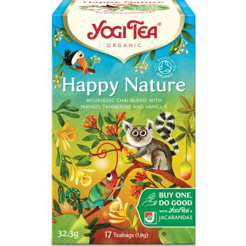 Yogi Tea Bio Veselá příroda 17 x 1,9 g