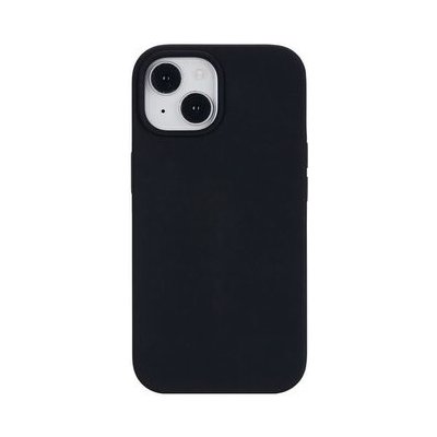 eSTUFF INFINITE Rome magnetic silicone case, pro iPhone 15, 100 % recyklovaný TPU, černý