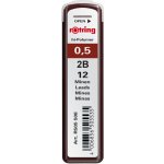 Rotring tuhy do mikrotužky 0,5 mm, 2B S0312630 12 ks – Zboží Dáma