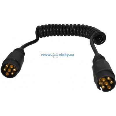 Tanatech Spirálový prodlužovací kabel 12V 2x 7-pól. vidlice – Hledejceny.cz