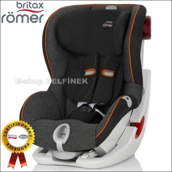 Britax Römer King II LS 2018 Black Marble