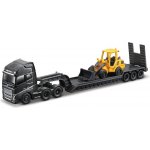 Maisto Mini pracovní stroje, Sada velkého tahače, Scania 770S, Volvo L25H Wheel Loader with Bucket – Zboží Dáma